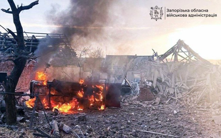 Через російські обстріли на Запоріжжі постраждали троє цивільних