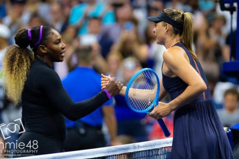 Серена Уильямс уничтожила Шарапову в первом круге US Open