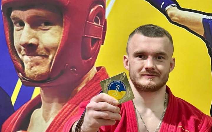 Перше місце за Кубок України з бойового самбо виборов херсонець Андрій Кучеренко
