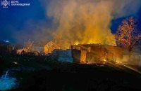 Ворожі БпЛА атакували житловий сектор в Ізюмі на Харківщині, серед постраждалих діти