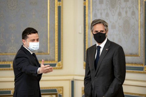 Госсекретарь США Блинкен обсудил с Зеленским предстоящие переговоры с Россией 