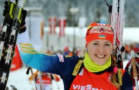 Юлия Джима выиграла золото на чемпионате Европы по биатлону