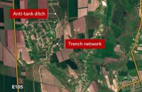 Росія у підготовці до контрнаступу України звела фортифікаційні споруди в різних місцях: знімки з супутника