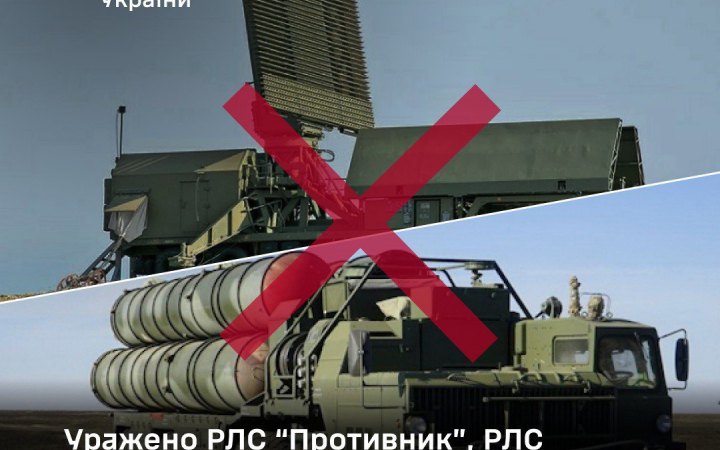 Сили оборони знищили російські РЛС "Противник" і "Пароль" та пускову установку ЗРК "Тріумф"