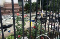 МВС посилило охорону посольства РФ у Києві