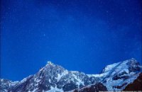 Вершина Aiguille du Midi. 3842 метра над уровнем моря