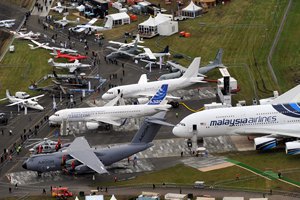 Украинский Ан-178 вызывает интерес на авиасалоне Farnborough