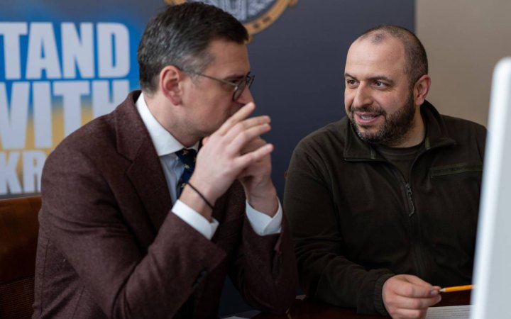 Умєров і Кулеба долучилися до підсумкової наради міністрів країн-союзників із підтримки України