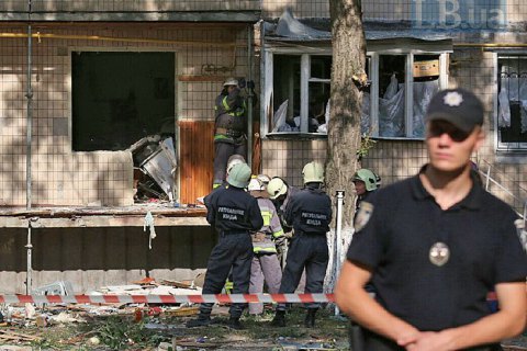 "Киевгаз" не верит во взрыв газа в доме на Голосеево