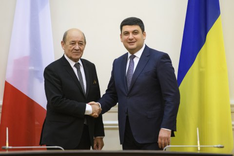 Гройсман: Украина и Франция могут увеличить товарооборот до $3 млрд