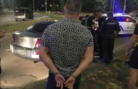 В Киеве полиция провела спецоперацию из-за нападения на мужчину