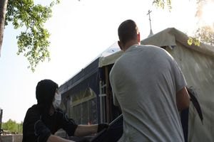 Неизвестные разрушили церковь УПЦ МП в Киеве