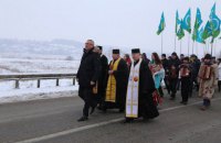 Организации Аграрной партии Тернопольщины и Хмельнитчины побратались на Збруче