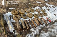 На Сумщині знайшли схрон з російськими боєприпасами 