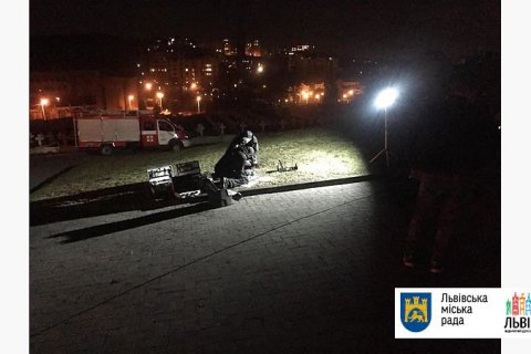 Возле польского Мемориала орлят во Львове произошел взрыв