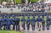 Во Львове милиция не давала почтить память погибших в ВОВ