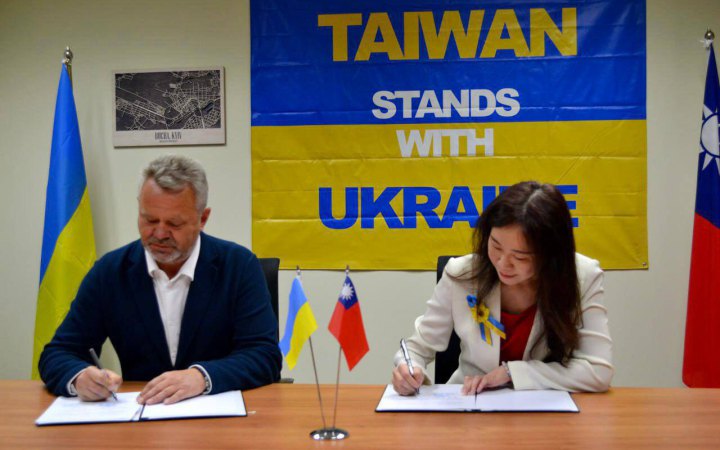 Тайвань допоможе Бучі з відновленням дитячо-юнацької спортшколи і бомбосховища 