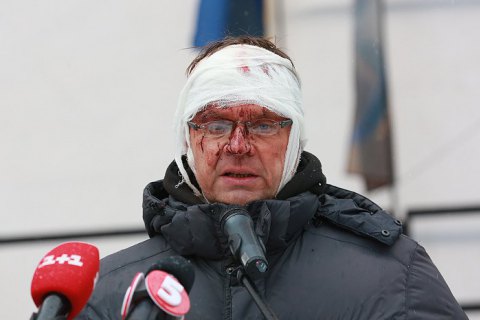 При попытке штурма палаточного городка под Радой пострадали 14 правоохранителей и 2 гражданских (обновлено)