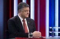 Порошенко поздравил Макрона с победой на выборах президента Франции