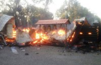 Деревянная церковь УПЦ МП сгорела в Кривом Роге