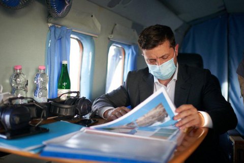 Зеленський у Херсоні проведе нараду з питань безпеки областей, що мають вихід до моря