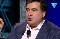 Саакашвілі посварився з журналісткою у прямому ефірі