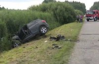 У Польщі мікроавтобус з українцями потрапив у ДТП, є загиблий (оновлено)