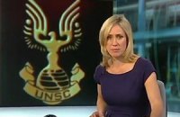 В эфире BBC перепутали флаг ООН с логотипом компьютерной игры