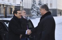 Греция поддерживает Украину в вопросе евроинтеграции, - Порошенко
