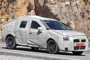 Шпионы сфотографировали новый Renault Logan