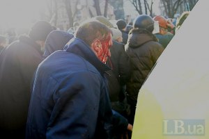 423 человека госпитализированы в ходе столкновений в Киеве с 18 февраля