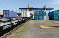 В Україну прибув перший контейнерний поїзд із Китаю за новим маршрутом
