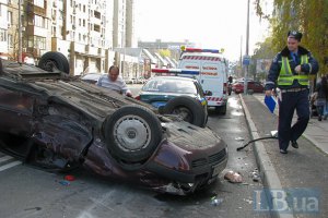 В Украине за сутки произошло 90 ДТП