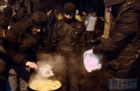 На Грушевского остаются 1,5 тыс. активистов