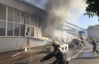 В Сумах на предприятии по изготовлению пробок произошел взрыв и пожар (обновлено)