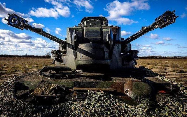 Генштаб показав фото роботи німецьких зеніток Gepard