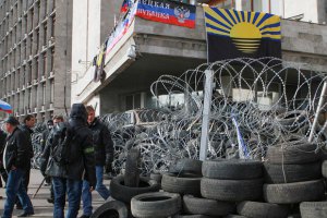 Здание ДонОГА обстреляли из гранатомета 