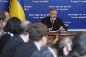Табачник дал открытый урок