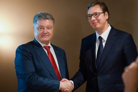 Порошенко зустрівся з президентом Сербії в Туреччині