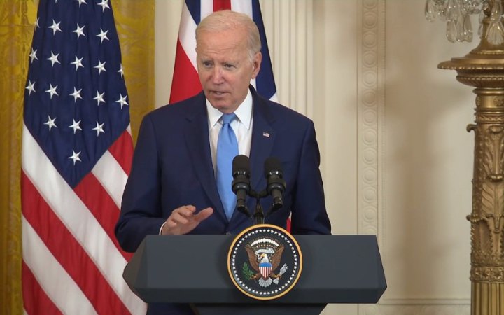 США підтримуватимуть Україну стільки, скільки буде потрібно, необхідне фінансування є, – Байден