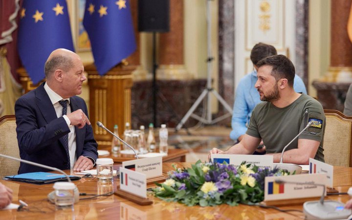 Зеленский подякував Німеччині за рішення надати Україні ППО Patriot
