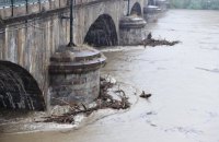 В Турине река вышла из берегов и затопила город