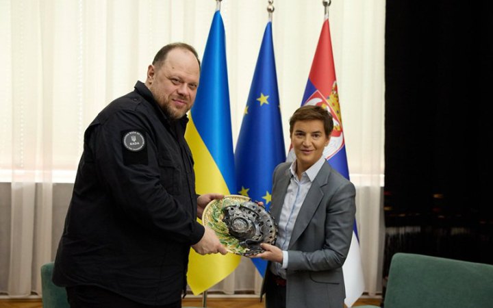 Голови парламентів України та Сербії обговорили переговори щодо вступу до ЄС