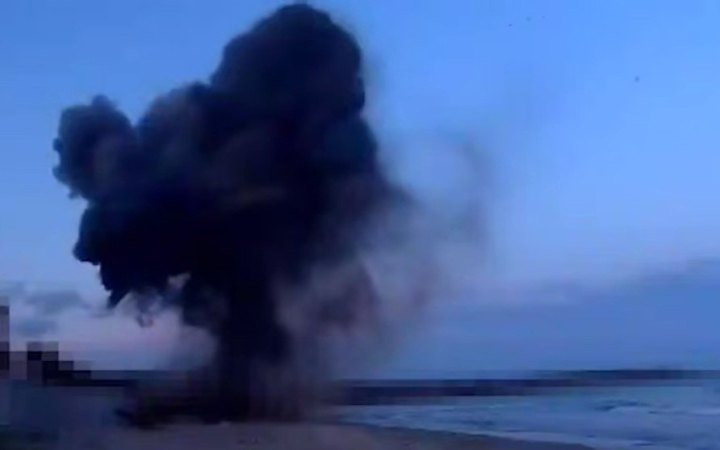 На узбережжя Одещини винесло морську міну