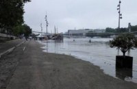 В Париже Сена вышла из берегов