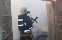 У Тернопільській області на території військової частини загорівся склад