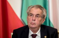 Президента Чехії терміново госпіталізували, він у реанімації (оновлено)
