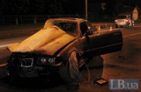 У Києві через п'яного водія зіткнулися чотири автомобілі