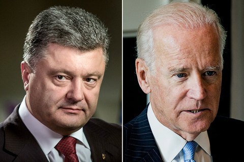 Порошенко і Байден обговорили призначення Луценка генпрокурором