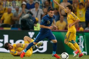 Игроки сборной Украины сбежали от журналистов